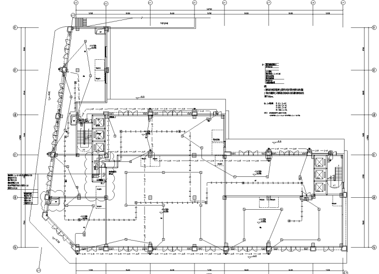 高层办公楼建筑施工图案例资料下载-广州高层商业综合办公楼机电施工图