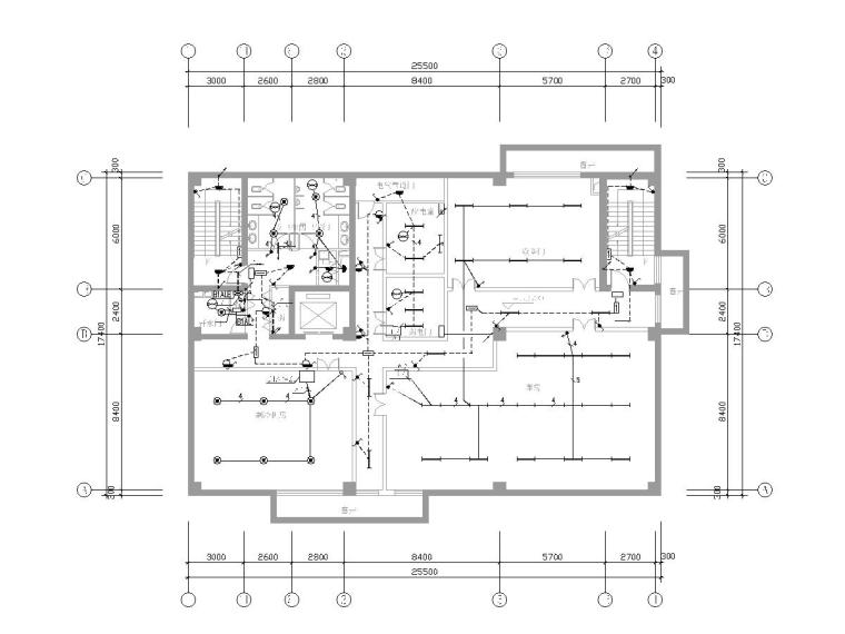 6层厂房设计资料下载-[北京]6层生产厂房电气施工图