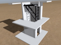 电梯井作业平台模型及技术交底视频（2014）