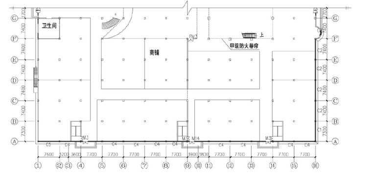 商城中庭排烟设计资料下载-某商城的加固改造设计