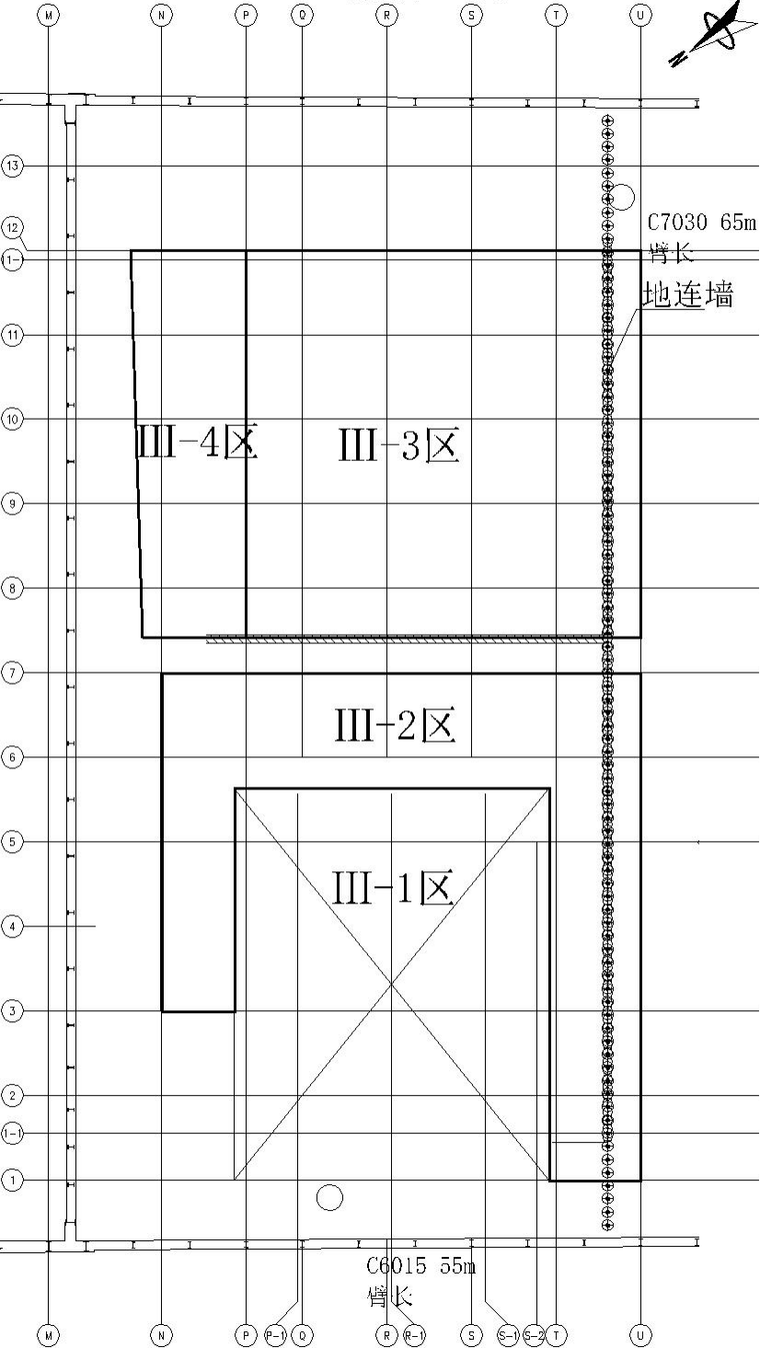 [武汉]缓冲区地上钢结构施工方案（2016年）-88施工工区