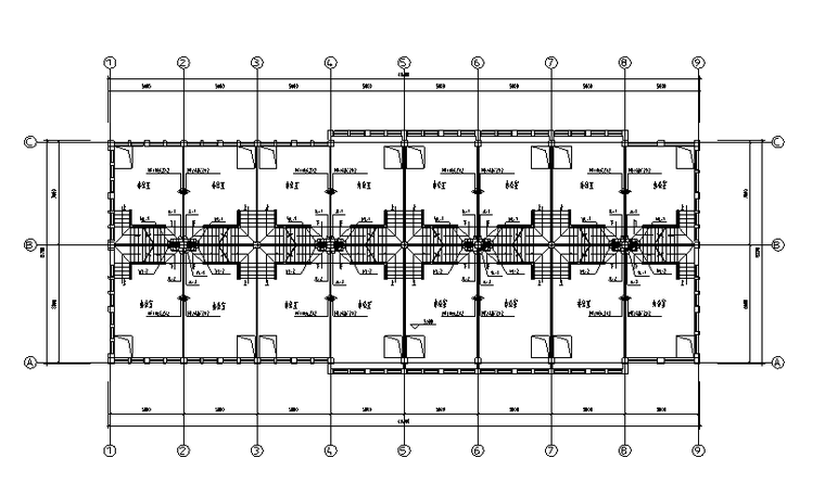 广联达BIM安装算量软件实例图纸及工程量-二层给排水平面图