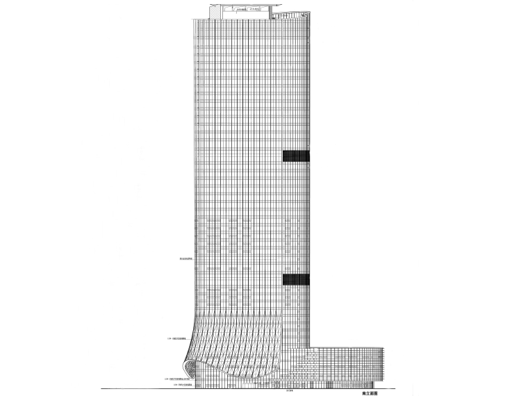 施工材料图资料下载-北京超高层5A甲级写字楼建筑施工图（PDF）