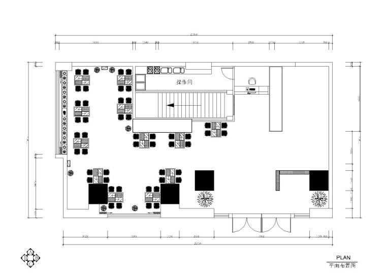 粤式茶餐厅效果图资料下载-250㎡左右茶餐厅CAD施工图+3D模型+效果图