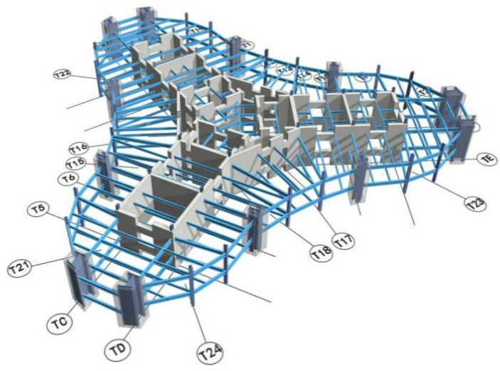 钢梁表面积计算资料下载-主塔楼地上F1-120层外框钢柱和钢梁施工方案
