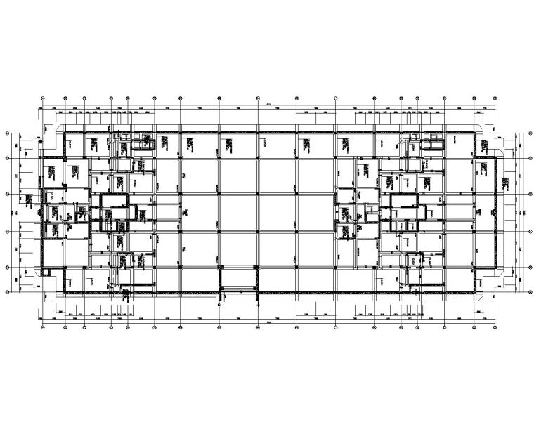 地下人防和车库cad资料下载-某地下人防结构施工图（CAD）