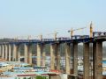 陕西省首座新型桥梁结构在宝鸡顺利合龙
