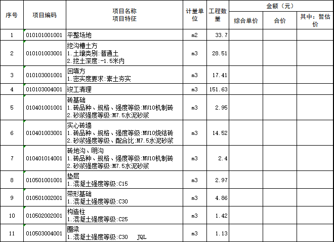 智慧清单先锋资料下载-2017开发区先锋安置区计量间工程图纸及清单