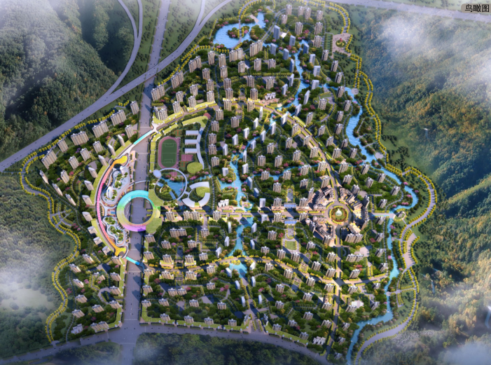居住区规划设计2020资料下载-贵阳知名地产中心城市复合社区规划设计文本