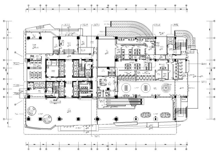 办公楼层效果图资料下载-[福建]海峡银行办公大楼设计施工图+效果图