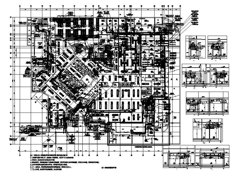 1号办公楼建筑施工图资料下载-[北京]超高层甲级办公楼_商业暖通施工图