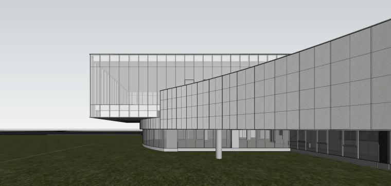[安徽]中央智慧公园图书馆建筑模型设计-中央智慧公园图书馆建筑模型设计 (10)