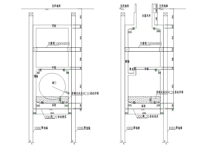 泵房高支模方案资料下载-[苏州]地铁站端头井高支模施工方案