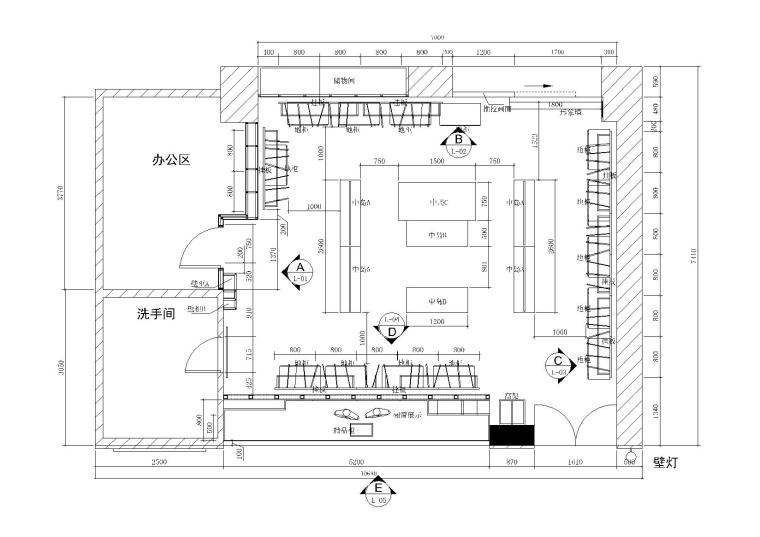 服装专卖店设计平面效果图资料下载-男士服饰服装店施工图+3D模型+附效果图