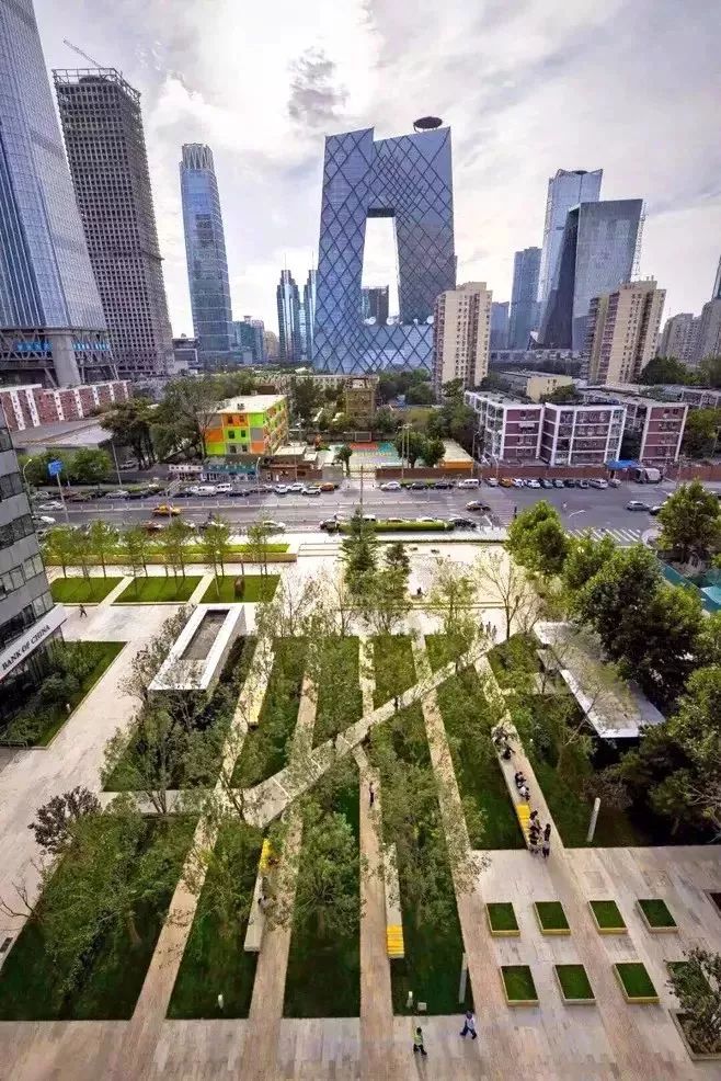 北京cbd地标景观   亿利生态广场