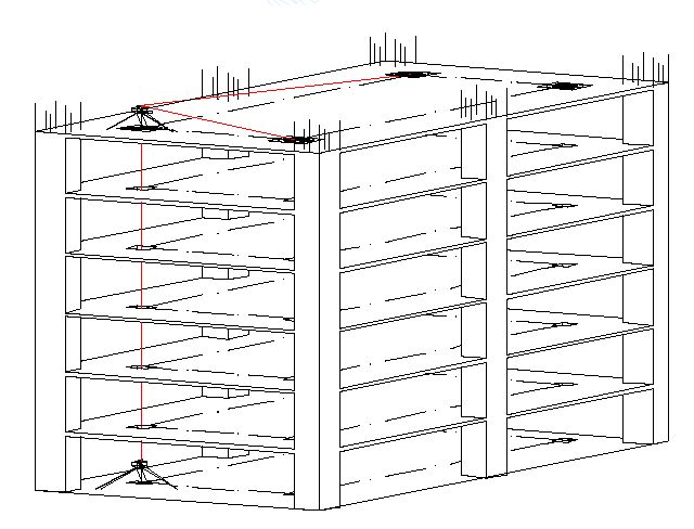 高层房建测量ppt资料下载-高层住宅工程测量放线施工方案（2016年）