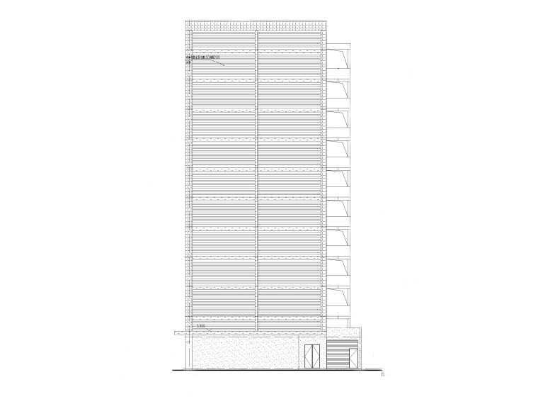 钢结构立体车库结构施工图资料下载-[北京]立体车库工程项目全套施工图