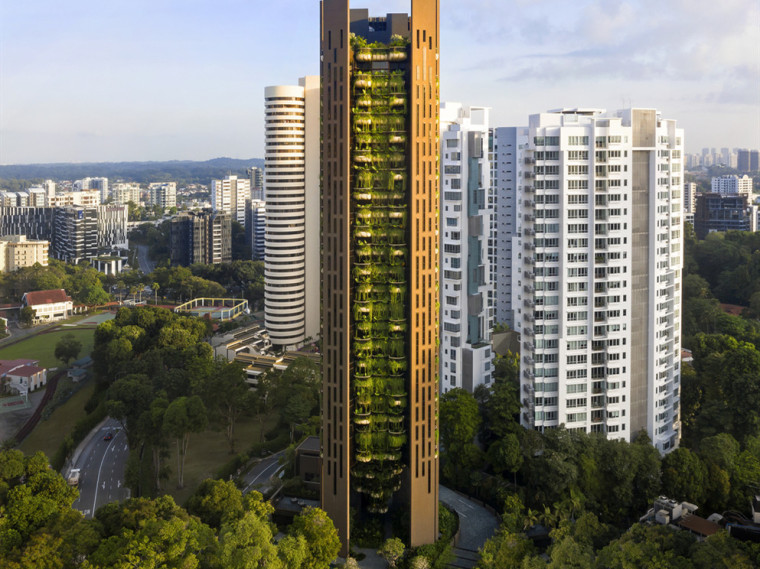 伊甸园般绿色公寓资料下载-新加坡“伊甸园”公寓