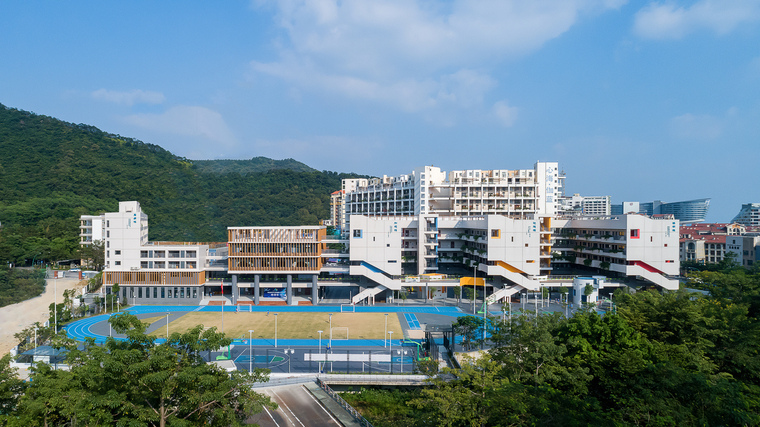 深圳海曦（未来）小学-3.西立面图_3._West_façade_view