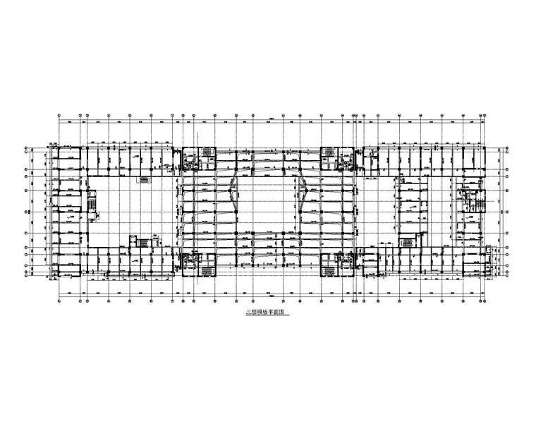 一层框结构施工图资料下载-[北京]下3上9层框剪结构办公楼结构施工图