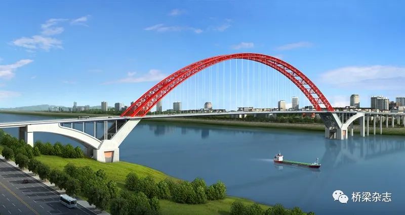 合江长江三桥图片