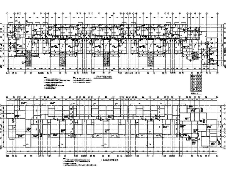 砖混结构节点大样图资料下载-七层住宅楼底框砖混结构施工图（CAD）