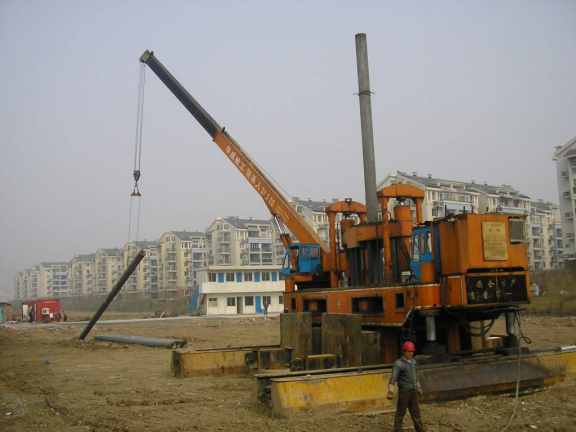 建筑深基础工程之桩基础的施工工艺-送桩