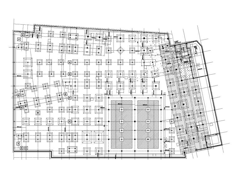 12层钢框架结构施工图资料下载-[广东]12层框架结构学校详细布置结构竣工图