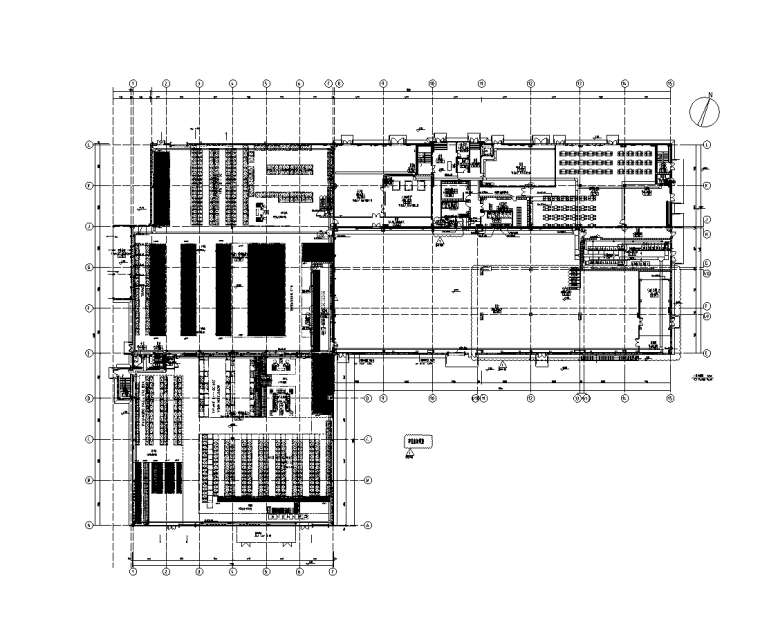 仓库cad模型资料下载-2019甲类仓库电气施工图（含全套）