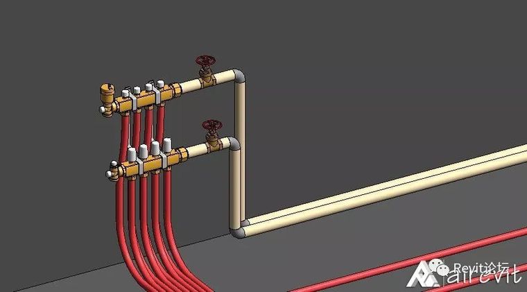 revit族管资料下载-Revit绘制地暖系统的解决方案