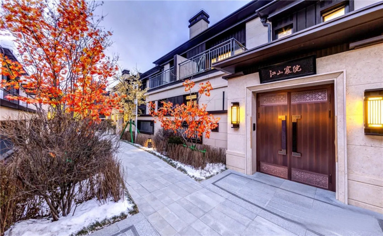 吉林华润江山宸院示范区景观