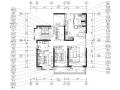 [广东]​115㎡现代三居室公馆施工图+实景图