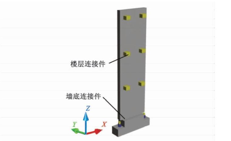 园林检修口节点资料下载-框架-摇摆墙结构体系中连接节点试验研究