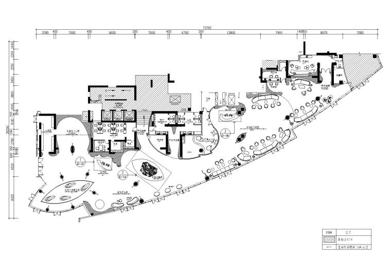 展示中心实景效果图资料下载-[海口]滨江海岸三期售楼中心施工图_效果图