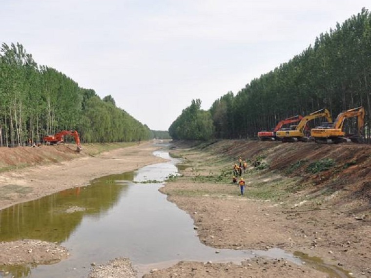 供热管道吹扫施工方案资料下载-区域性河道防洪排涝治理施工方案