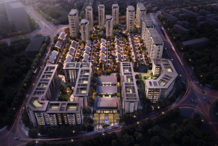 居住区规划设计2020资料下载-[北京]北方院落式居住区景观设计方案