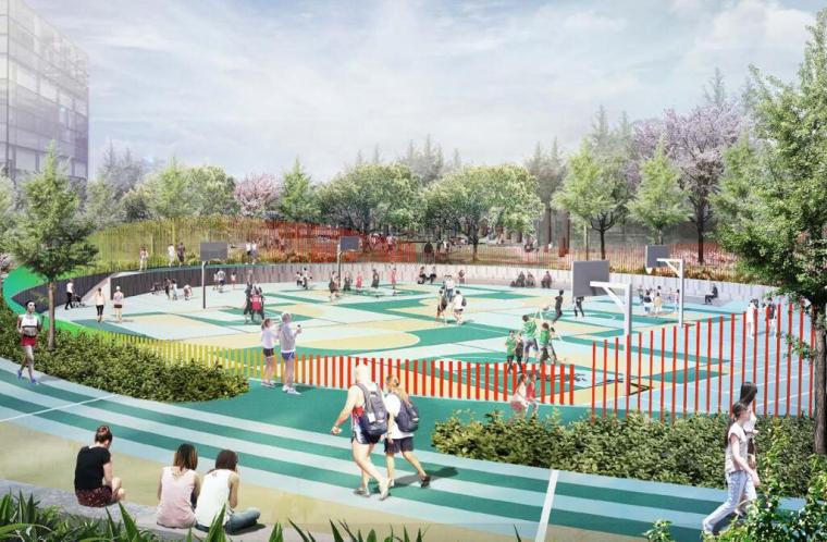 湿地土地利用变化资料下载-[上海]体育运动湿地生态公园景观概念设计