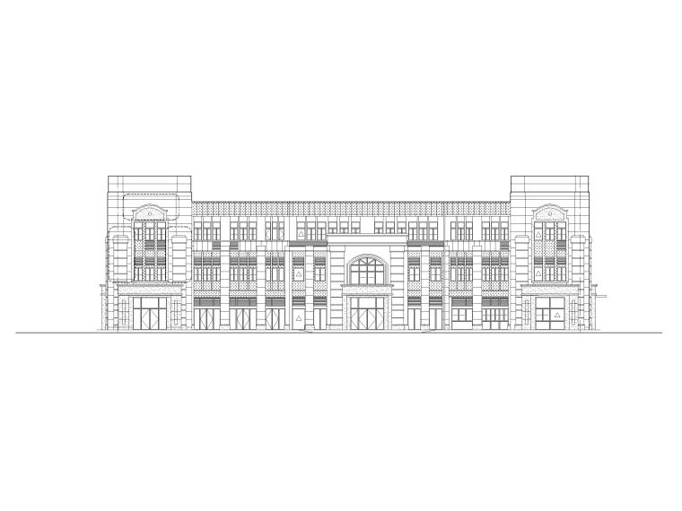 综合楼建筑图施工图资料下载-商业及社区配套综合楼建筑施工图