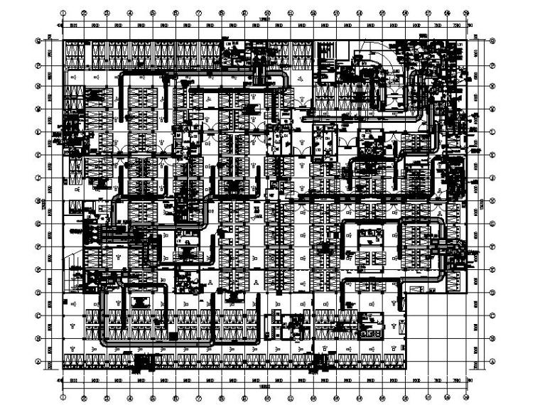 8层bim图纸资料下载-8套五星级暖通图纸（图纸完整）