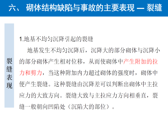 施工过程中的重难点分析资料下载-施工过程中砌体结构工程事故分析与处理