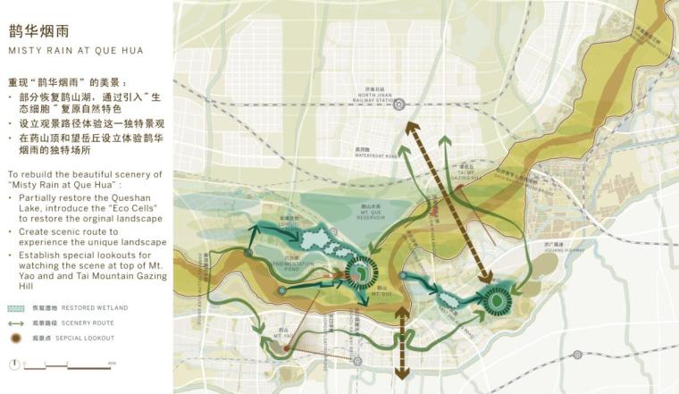 新海河滨河带状公园景观设资料下载-[山东]济南滨河公园景观方案设计