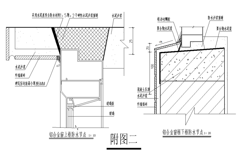 防治工程质量通病构造设计技术标准PPT-03 窗眉板、窗台板滴水线施工做法