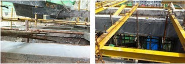 多高层住宅楼FS复合保温模板施工方案-FS外模板梁高处的施工处理 多高层住宅楼FS复合保温模板施工方案-FS外模板梁高处的施工处理