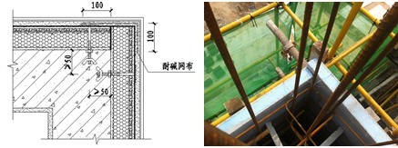 多高层住宅楼FS复合保温模板施工方案-FS外模板的阳角处理