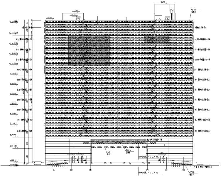 建筑照明施工图图纸资料下载-办公园区夜景照明设计施工图