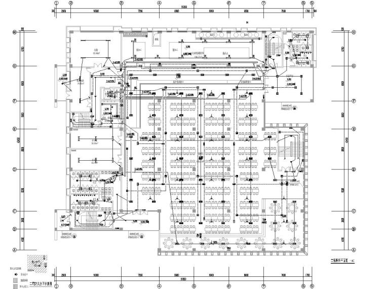 宁夏食堂施工图资料下载-[四川]大学三层食堂电气施工图