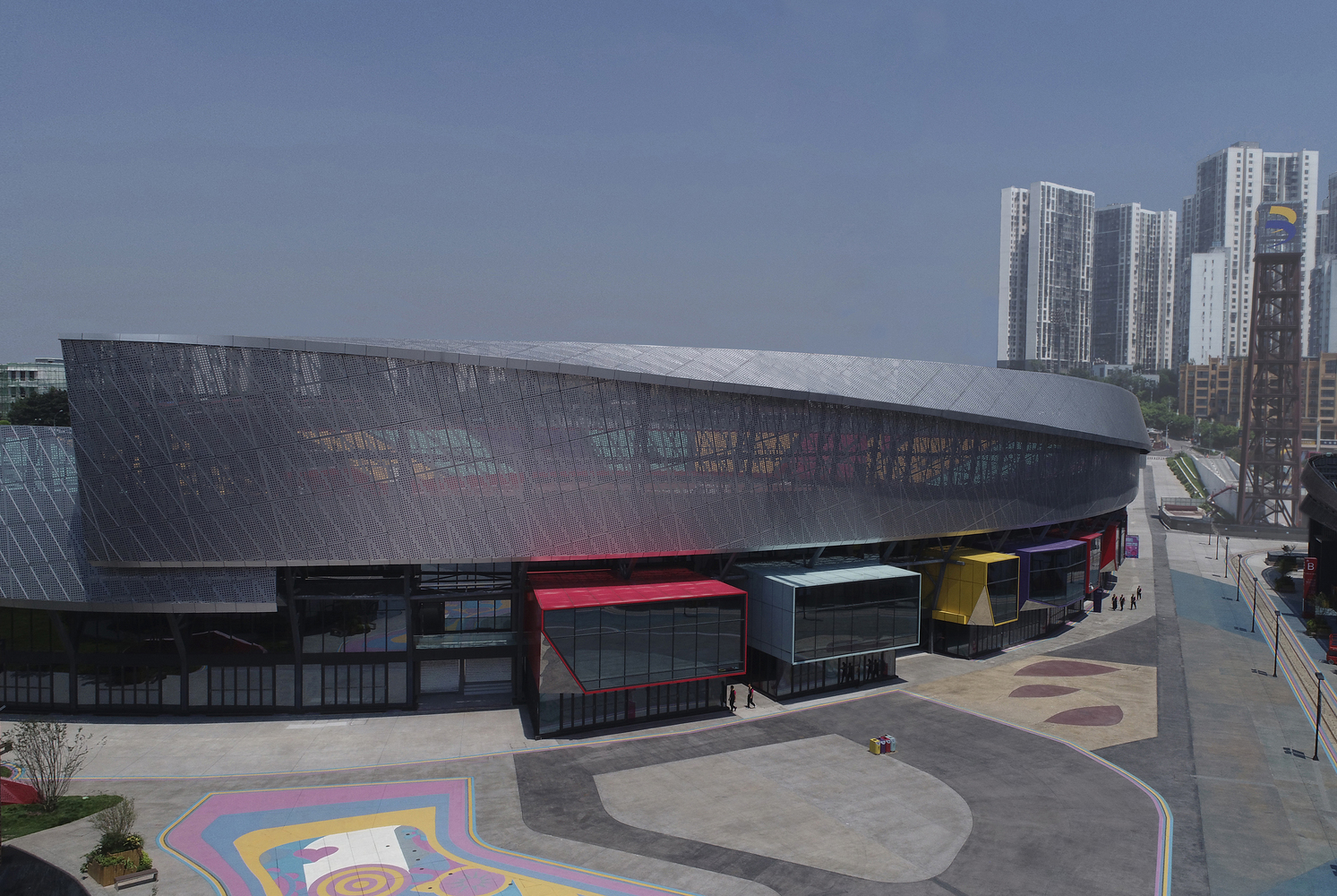 新作 | 重庆巴南体育场外立面改造-纪玉戟-建筑方案-筑龙建筑设计论坛