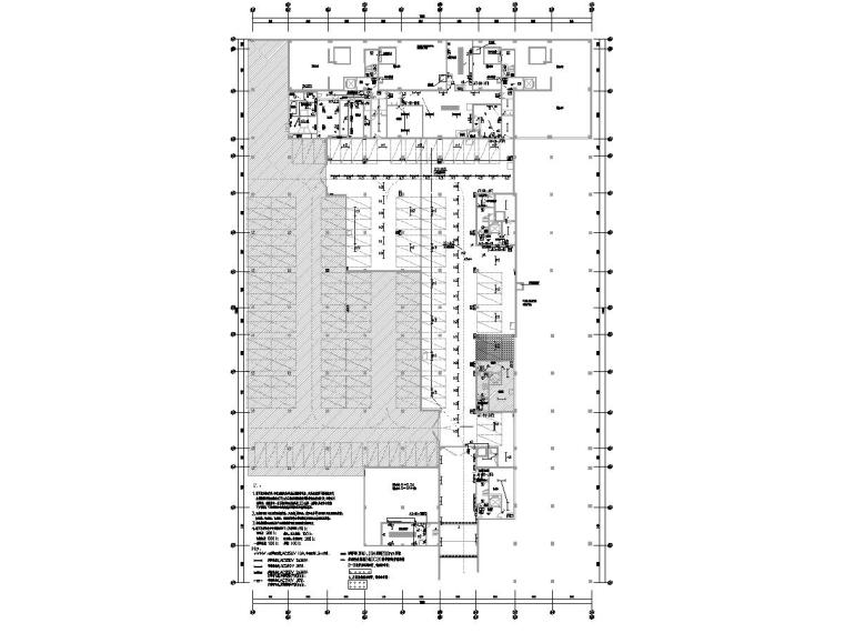 单层设备用房施工图资料下载-[广州]地下室及设备房电气施工图