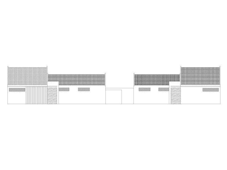 21座公厕建筑方案图纸（CAD）-方案图1