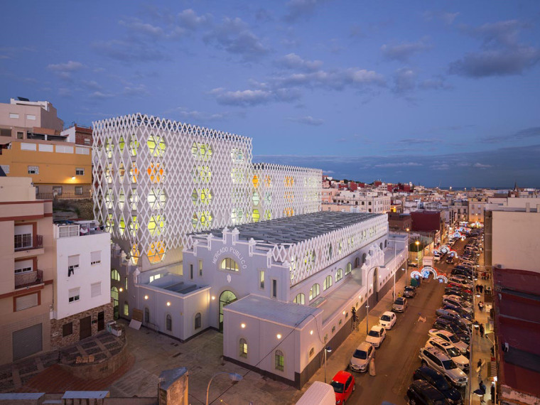 su教育建筑资料下载-西班牙Melilla老市场改造教育建筑